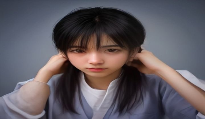 一名研究者在电脑屏幕前分析社交媒体黑料传播数据，屏幕上显示网络节点图，暖光环境专注氛围